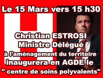 Agde - Inauguration du 