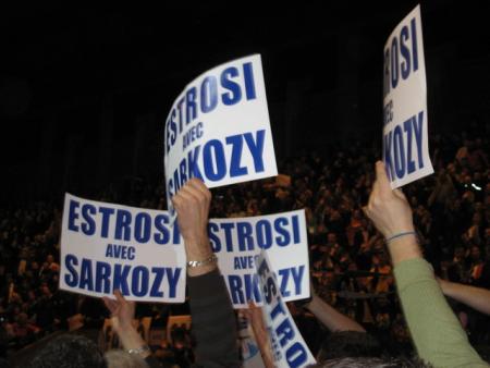 Reunion de soutien à Nicolas Sarkozy ..